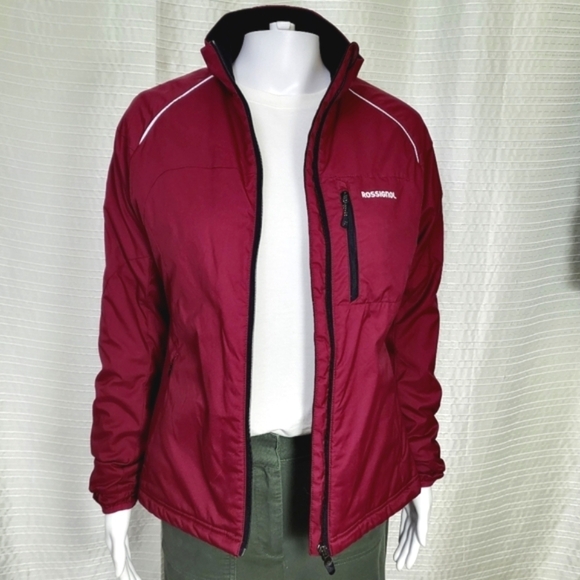 Rossignol Toura Fitted Softshell Athletic Jacket Blackberry Red Women's M - Picture 2 of 15